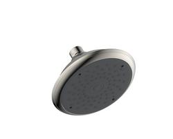 Single Function Rain Showerhead in Brushed Nickel