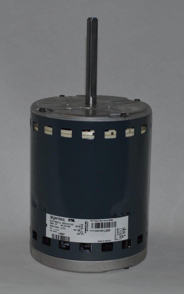 1 hp 1050 RPM 208/230V Single Phase ECM Constant Torque Blower Motor 