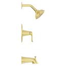 WILLA 1-HANDLE TUB & SHOWER FAUCET IN BRUSHED GOLD 