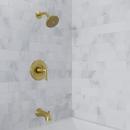 WILLA 1-HANDLE TUB & SHOWER FAUCET IN BRUSHED GOLD 