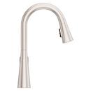 TALEGA PULL-DOWN KITCHEN FAUCET IN SPOT DEFENSE STAINLESS STEEL 