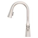 TALEGA PULL-DOWN KITCHEN FAUCET IN SPOT DEFENSE STAINLESS STEEL 