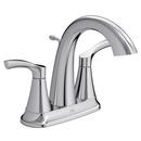 Two-Handle High Arc Centerset Bathroom Sink Faucet in Chrome