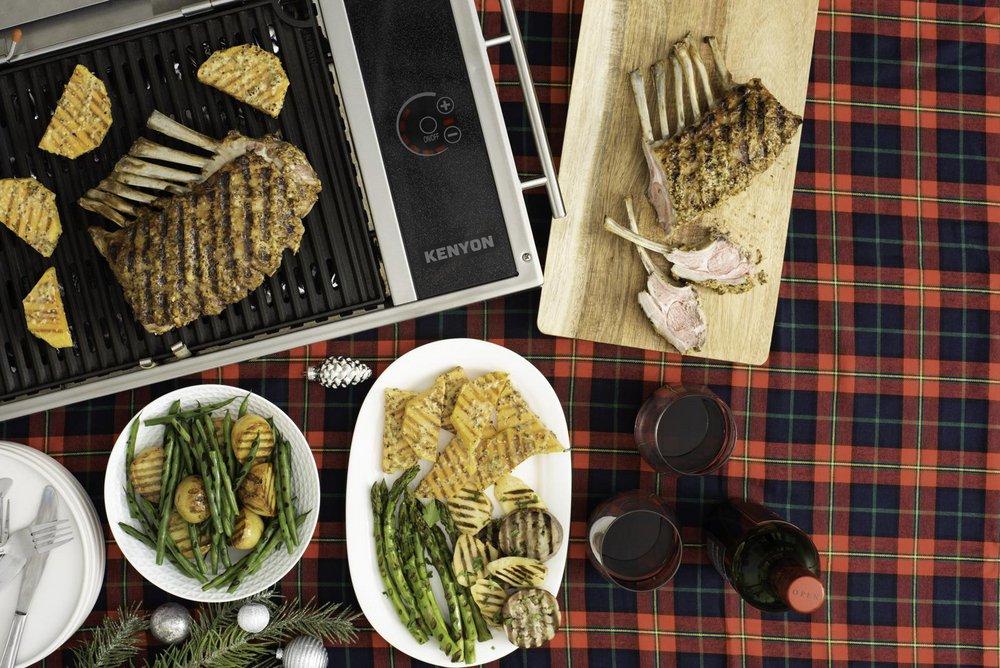 Built-In Electric Grill with Power Cord 