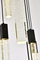 WESTON 16 LIGHTS PENDANT IN BLACK 