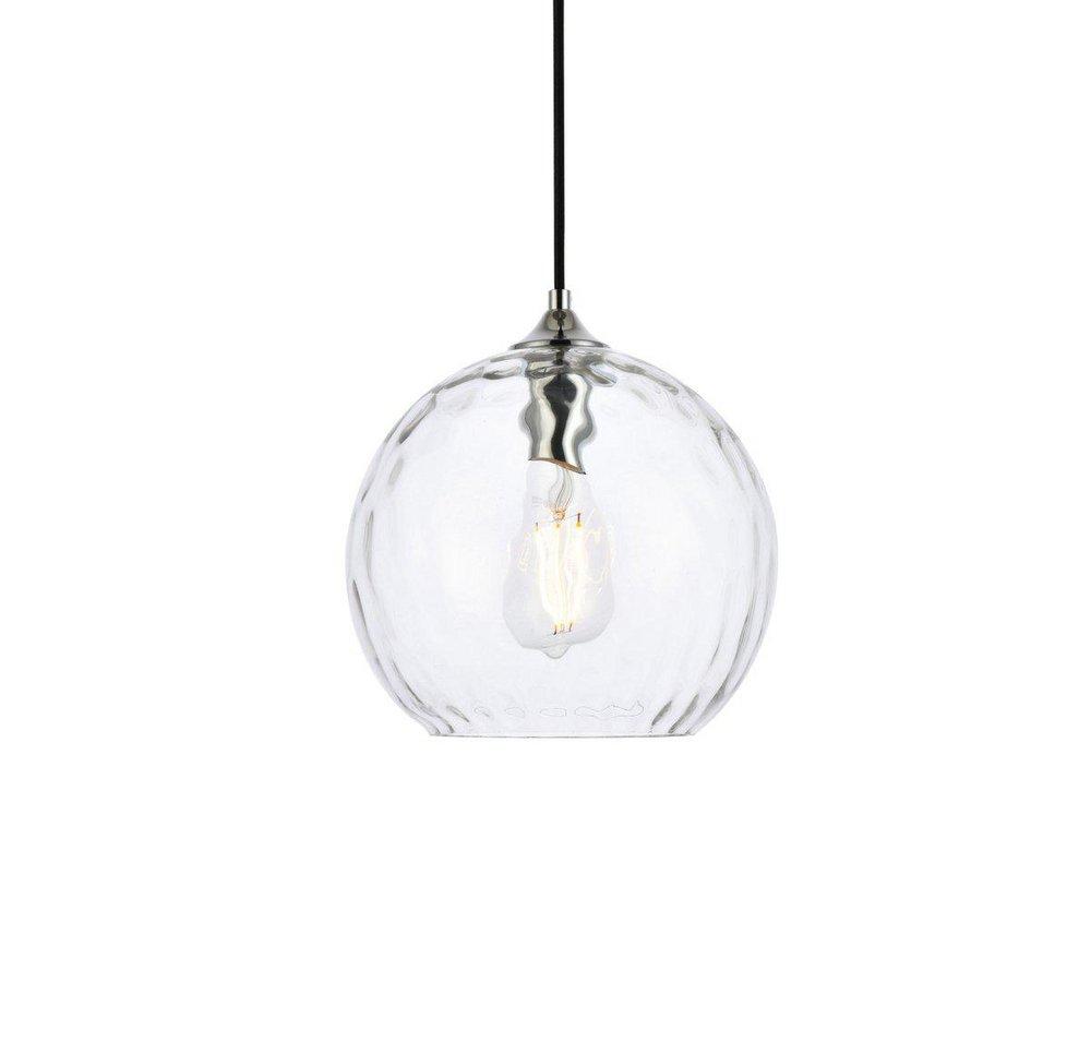 CASHEL 10 INCH LIGHT CHROME PENDANT 