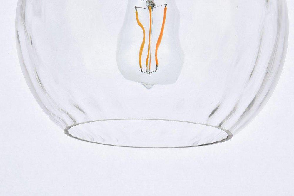 CASHEL 10 INCH LIGHT CHROME PENDANT 