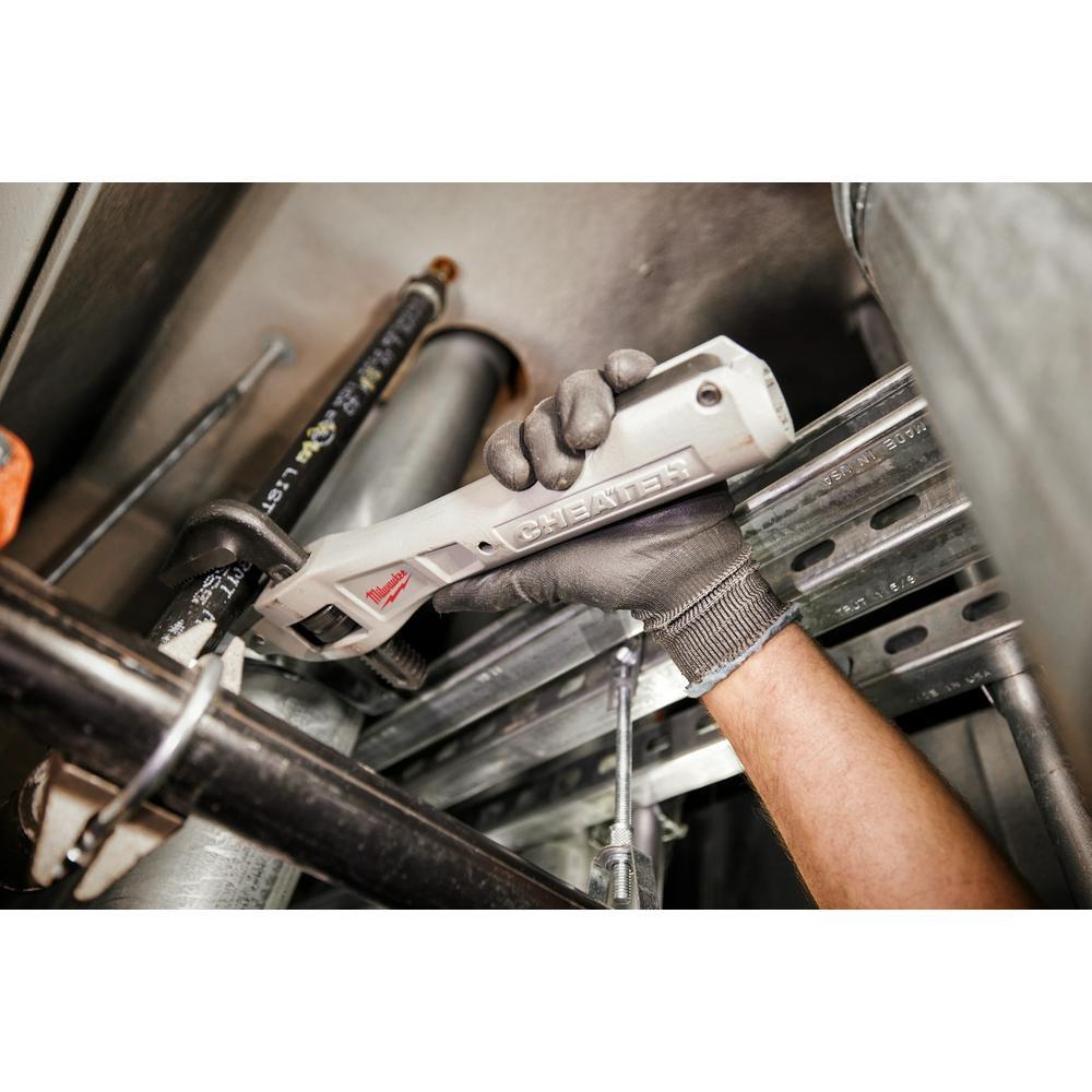 CHEATER ALUMINUM OFFSET ADAPTABLE PIPE WRENCH 