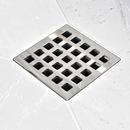 Stainless Steel Drain Cover in Polished Chrome