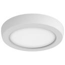 5 x 2/3 in. 9W 1-Light LED Utility Flush Mount Ceiling Fixture in White