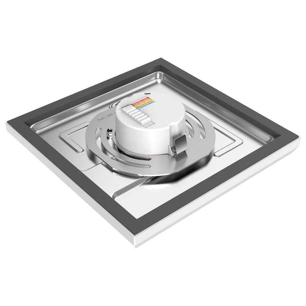 BLINK - 11W; 7IN; LED FIXTURE; CCT SELECTABLE; SQUARE SHAPE; WHITE FINISH; 120V 
