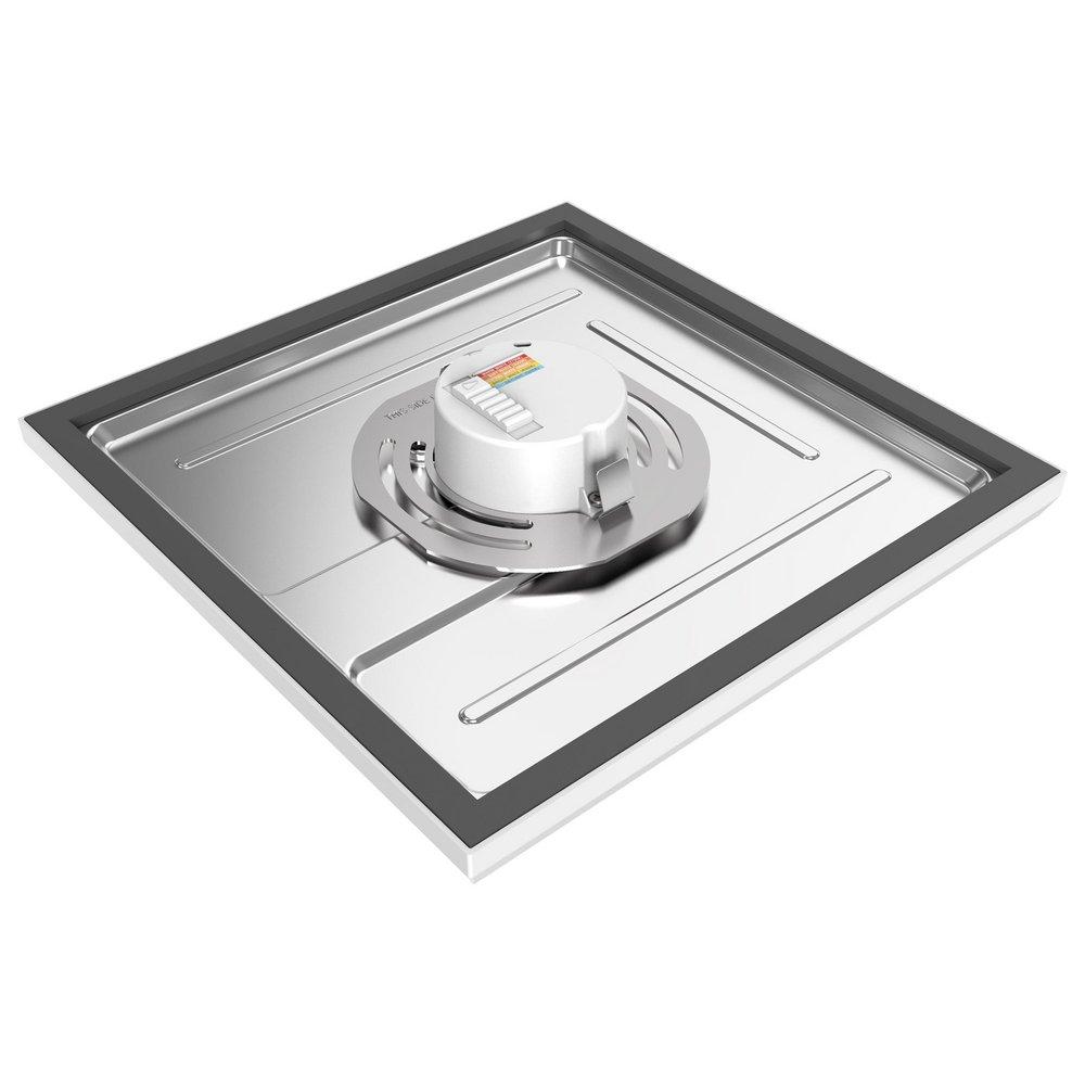 BLINK - 13W; 9IN; LED FIXTURE; CCT SELECTABLE; SQUARE SHAPE; WHITE FINISH; 120V 