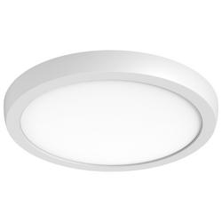 12 x 1-3/50 in. 19.5W 1-Light LED Contemporary Flush Mount Ceiling Fixture in White