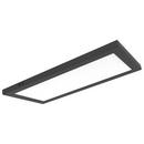 47W Integrated LED Flush Mount Ceiling Fixture in Black