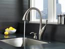 DELTA BERKLEY SINGLE HANDLE PULL-DOWN KITCHEN FAUCET WITH MAGNATITE AND SOAP DISPENSER 