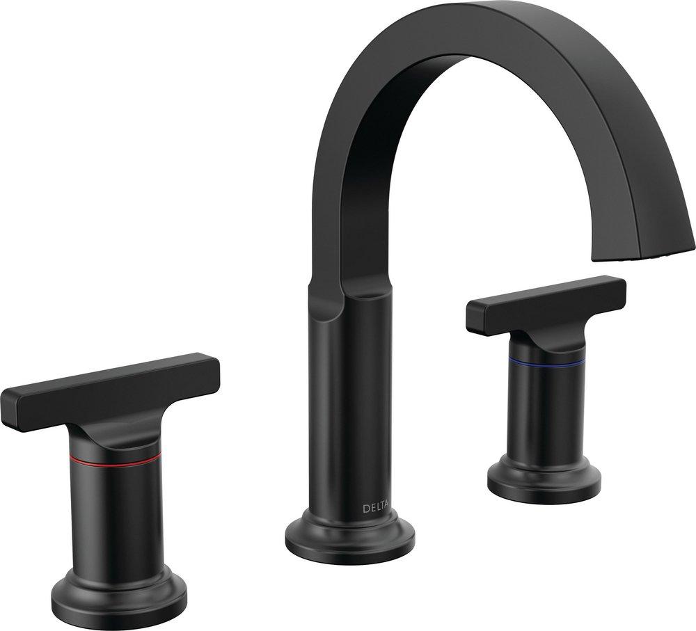 DELTA TETRA TWO HANDLE WIDESPREAD BATHROOM FAUCET 