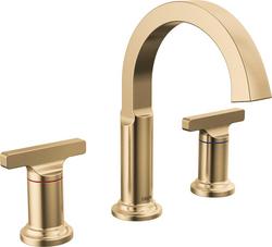 Two Handle Widespread Bathroom Sink Faucet in Lumicoat® Champagne Bronze