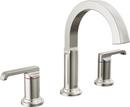 Two Handle Widespread Bathroom Sink Faucet in Lumicoat Stainless 