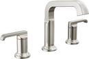 Two Handle Widespread Bathroom Sink Faucet in Lumicoat® Stainless
