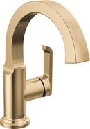 Single Handle Monoblock Bathroom Sink Faucet in Lumicoat® Champagne Bronze