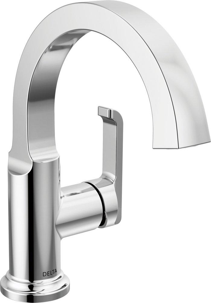 DELTA TETRA SINGLE HANDLE BATHROOM FAUCET 