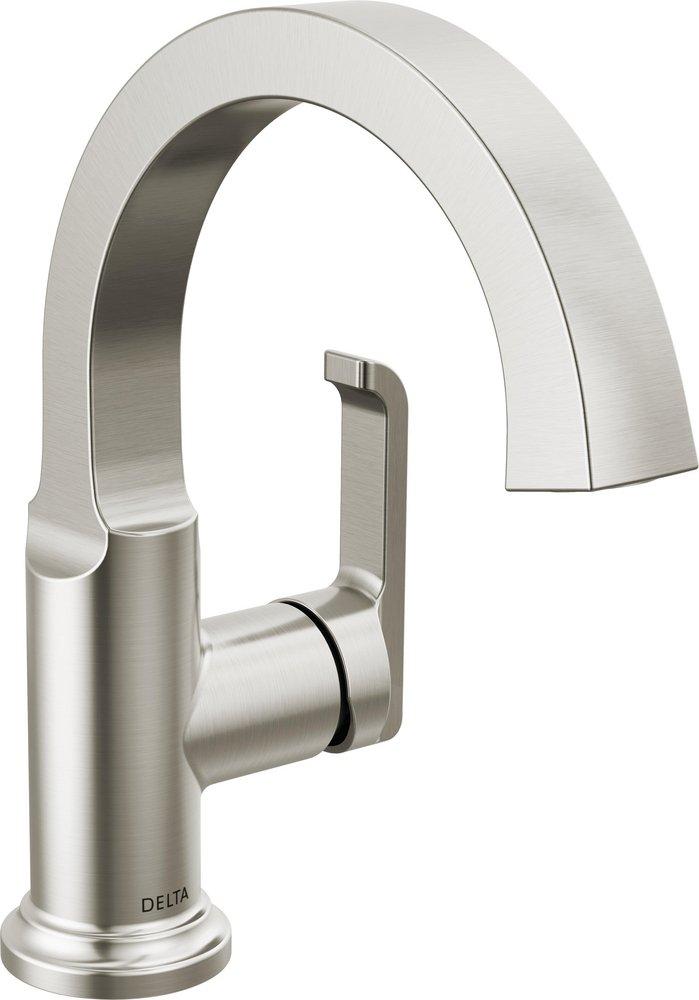 DELTA TETRA SINGLE HANDLE BATHROOM FAUCET 