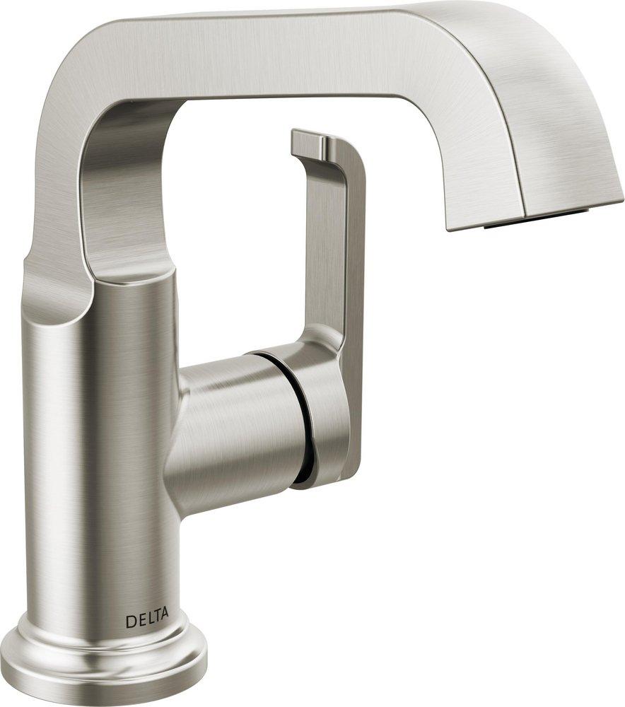 DELTA TETRA SINGLE HANDLE BATHROOM FAUCET 