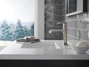 Delta Faucet Lumicoat Stainless Single Handle Monoblock Bathroom Sink Faucet 