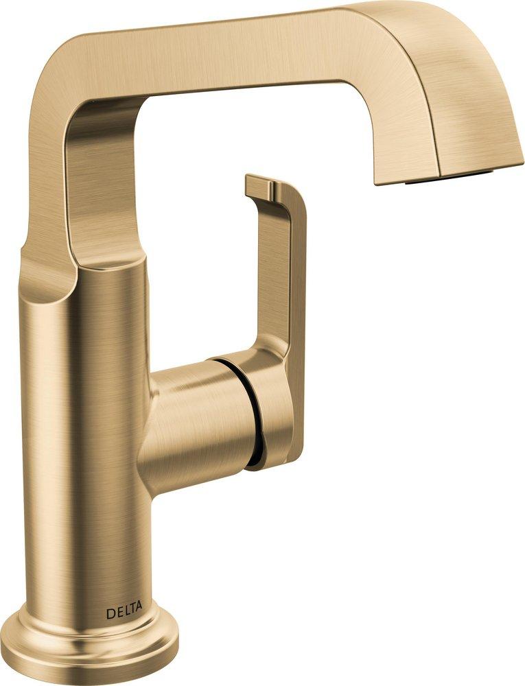 DELTA TETRA SINGLE HANDLE MID-HEIGHT VESSEL BATHROOM 