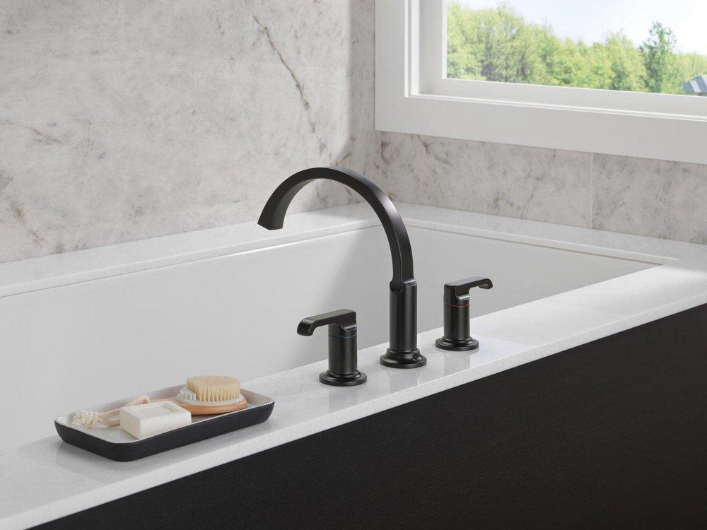 Delta Faucet Matte Black Handle 