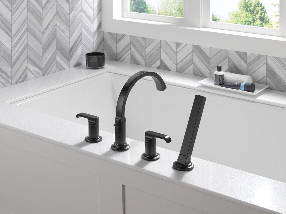 Delta Faucet Matte Black Handle 
