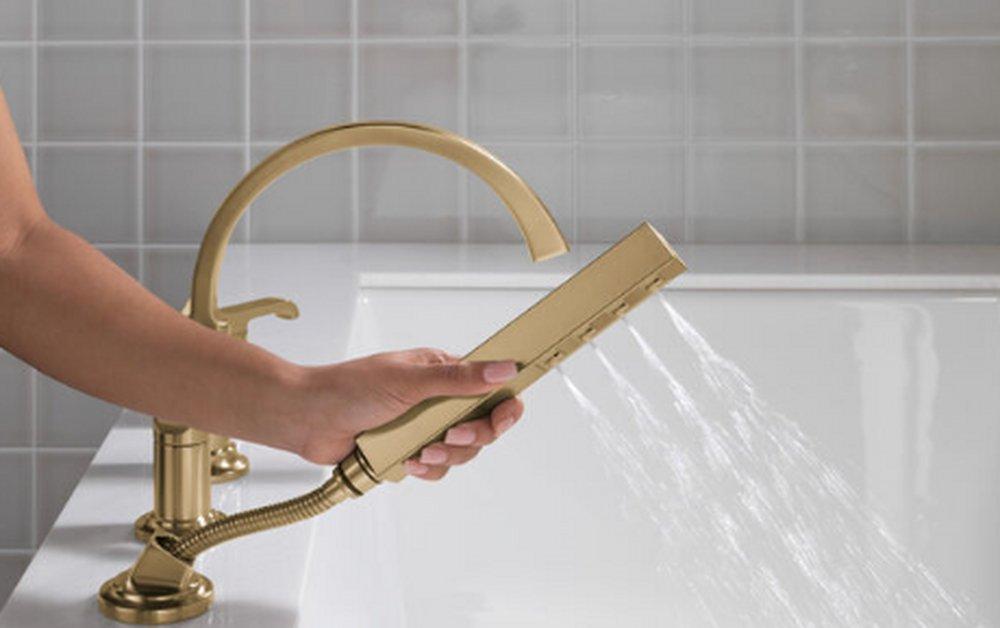 Delta Faucet Lumicoat Champagne Bronze Single Handle Zinc Lever Handle 