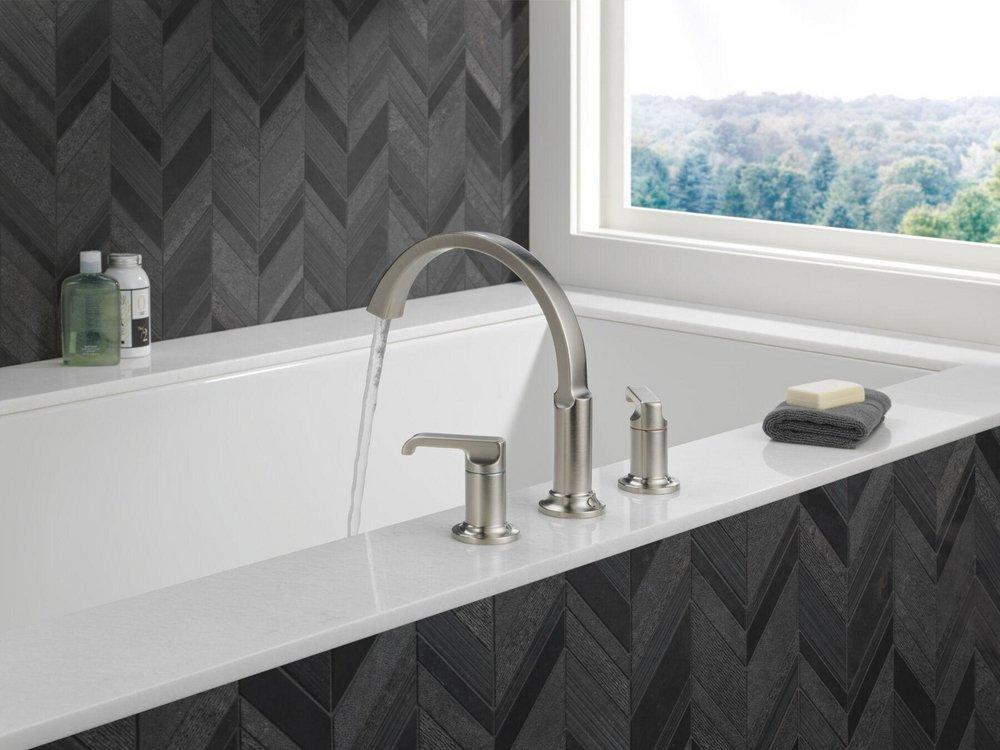 Delta Faucet Lumicoat Stainless Handle 
