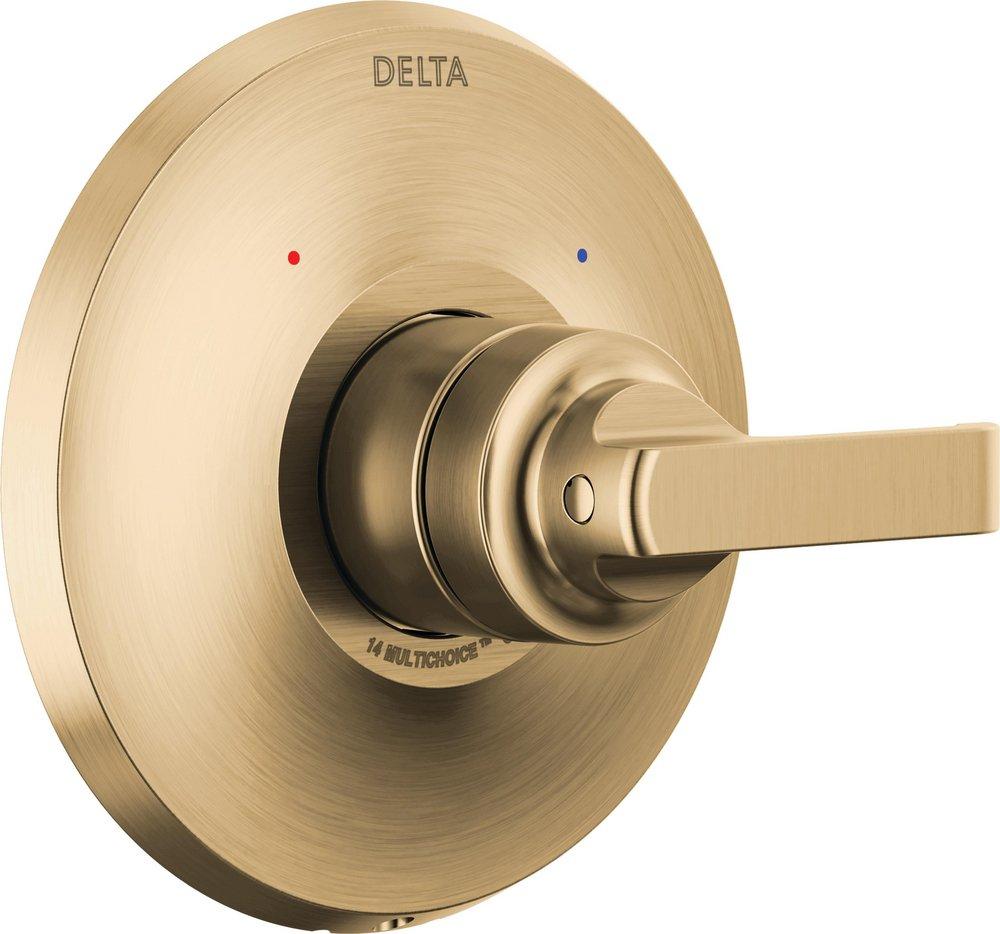 Delta Faucet Lumicoat Champagne Bronze Single Handle Bathtub & Shower Faucet (Trim Only) 