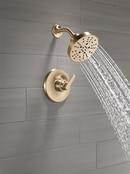 Delta Faucet Lumicoat Champagne Bronze Single Handle Multi Function Shower Faucet (Trim Only) 