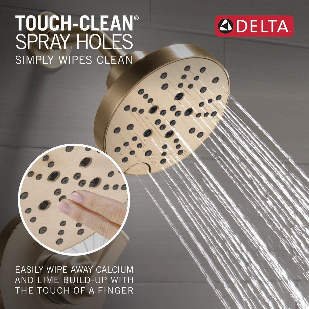 Delta Faucet Lumicoat Champagne Bronze Single Handle Multi Function Shower Faucet (Trim Only) 