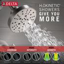 Delta Faucet Lumicoat Stainless Single Handle Multi Function Shower Faucet (Trim Only) 