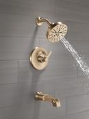 Delta Faucet Lumicoat Champagne Bronze Single Handle Multi Function Bathtub & Shower Faucet (Trim Only) 