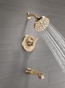 Delta Faucet Lumicoat Champagne Bronze Single Handle Multi Function Bathtub & Shower Faucet (Trim Only) 