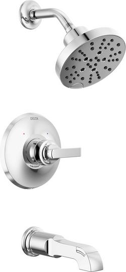 Single Handle Multi Function Bathtub & Shower Faucet in Lumicoat&reg; Chrome (Trim Only)