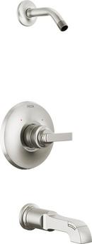 Single Handle Bathtub & Shower Faucet in Lumicoat® Stainless (Trim Only) (Showerhead Sold Separately)