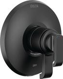 Delta Faucet Matte Black Two Handle Bathtub & Shower Faucet (Trim Only) 