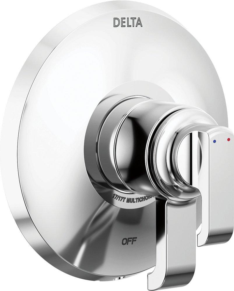 Delta Faucet Lumicoat Chrome Two Handle Bathtub & Shower Faucet (Trim Only) 