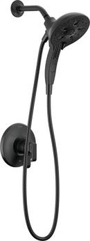 Two Handle Multi Function Shower Faucet in Matte Black (Trim Only)