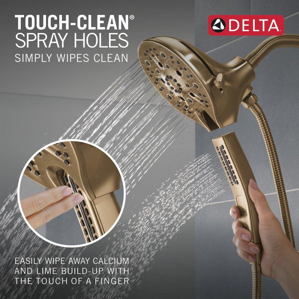 Delta Faucet Lumicoat Champagne Bronze Two Handle Multi Function Shower Faucet (Trim Only) 