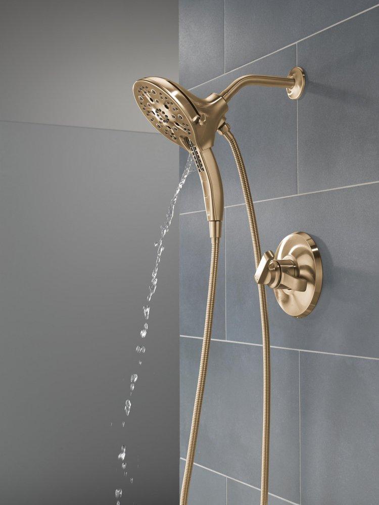 Delta Faucet Lumicoat Champagne Bronze Two Handle Multi Function Shower Faucet (Trim Only) 