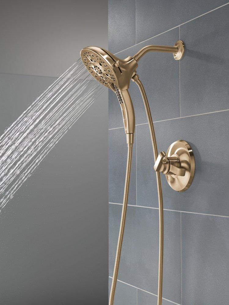 Delta Faucet Lumicoat Champagne Bronze Two Handle Multi Function Shower Faucet (Trim Only) 