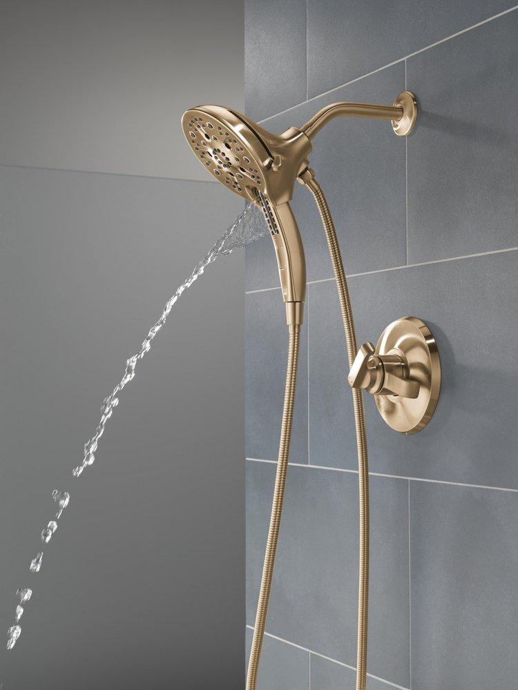 Delta Faucet Lumicoat Champagne Bronze Two Handle Multi Function Shower Faucet (Trim Only) 