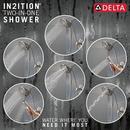 Delta Faucet Lumicoat Stainless Two Handle Multi Function Shower Faucet (Trim Only) 