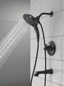 Delta Faucet Matte Black Two Handle Multi Function Bathtub & Shower Faucet (Trim Only) 